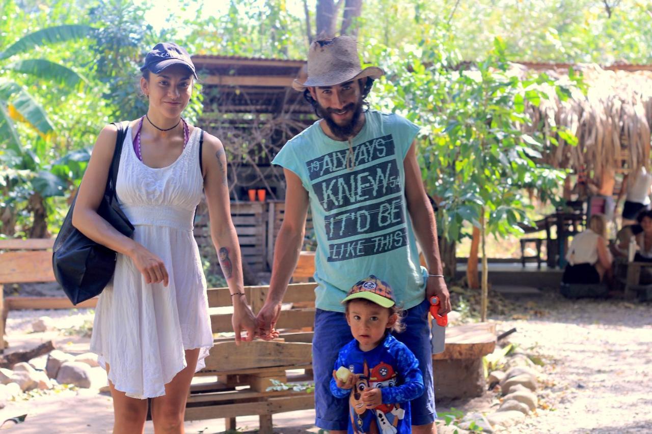 La Aldea Hostel, Camping Y Hamacas Palomino Dış mekan fotoğraf